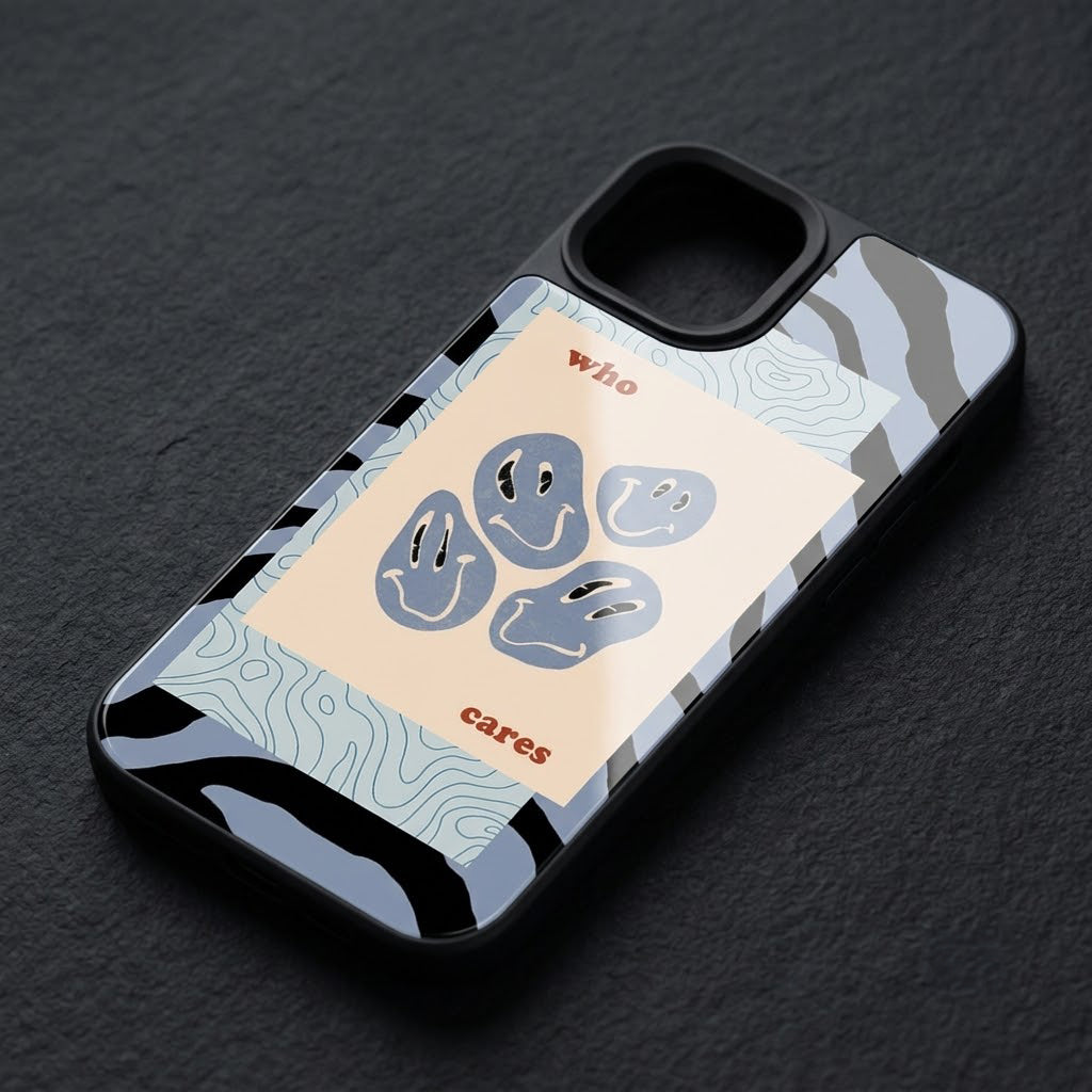 Who Cares Glossy Telefon Kılıfı