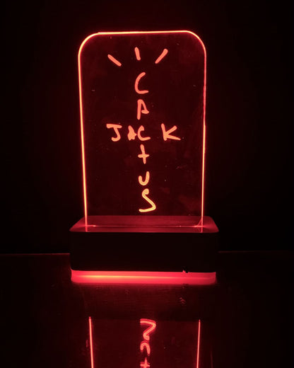 Cactus Jack 16 Renk Gece Lambası