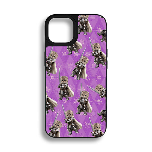 Knight Cat Glossy Telefon Kılıfı