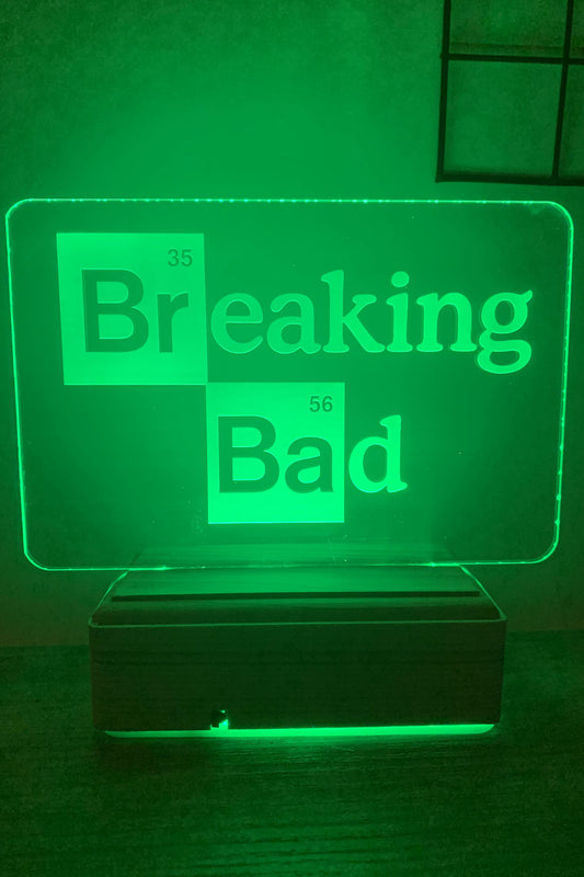 Breaking Bad 16 Renk Gece Lambası