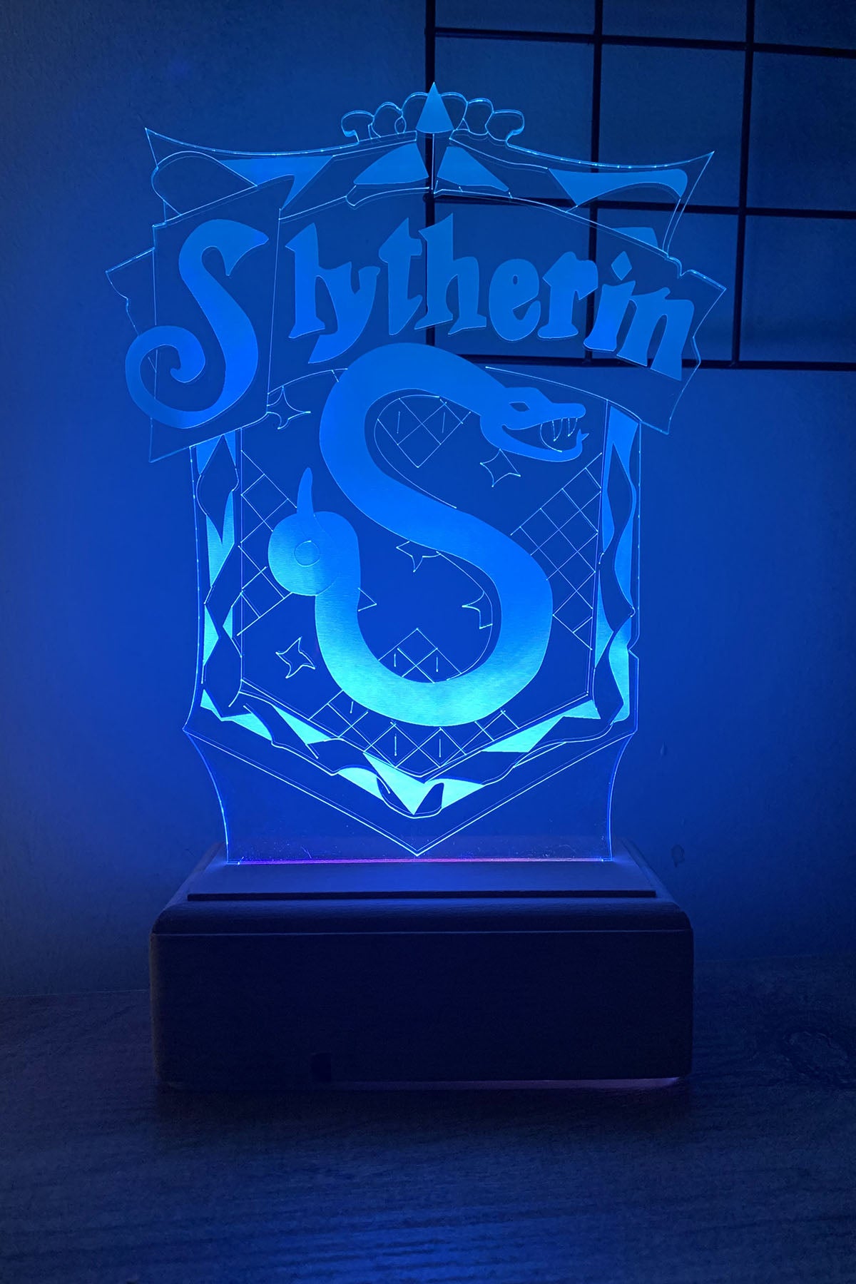 Slytherin 16 Renk Gece Lambası