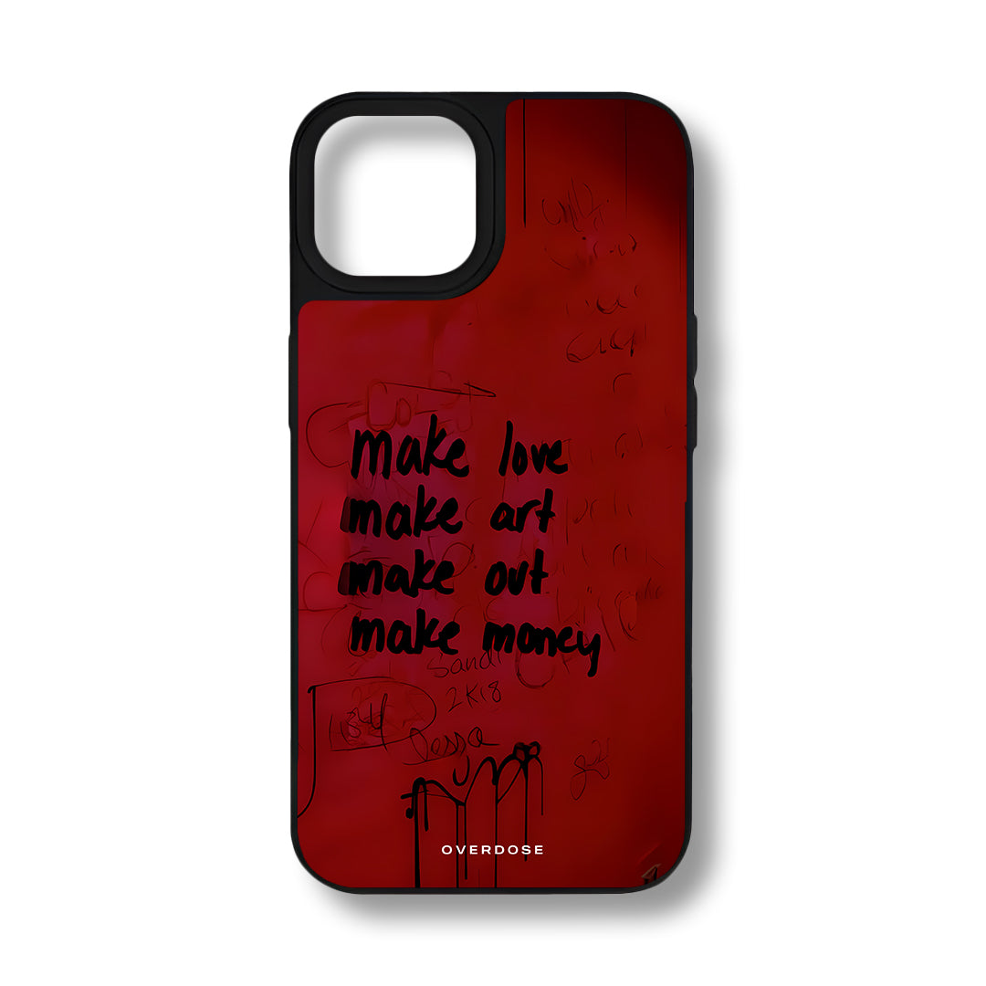 Make Love Glossy Telefon Kılıfı