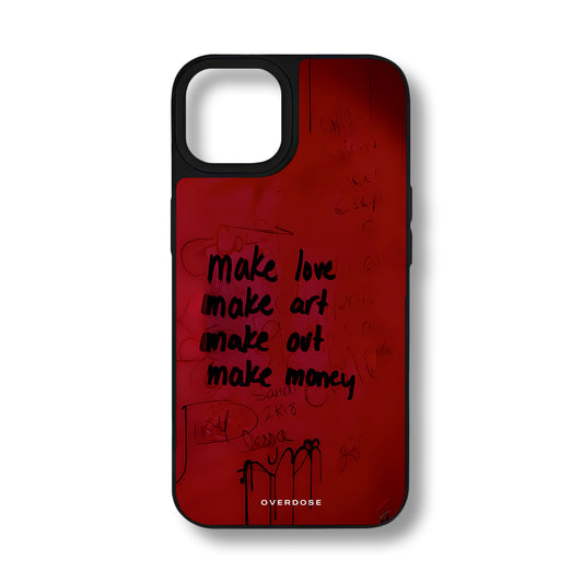 Make Love Glossy Telefon Kılıfı