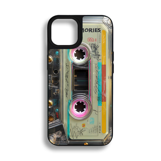 Kaset Glossy Telefon Kılıfı