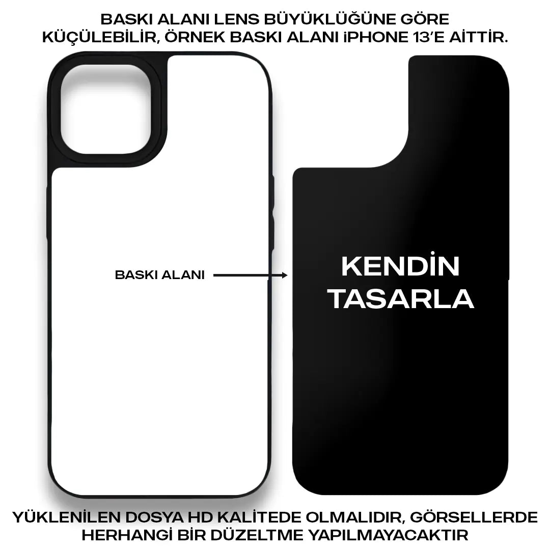 Kişiye Özel Baskı Glossy Telefon Kılıfı